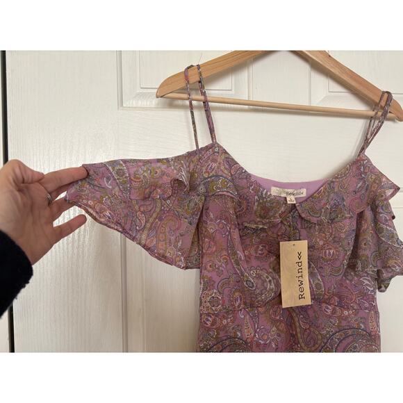 Boho Bundle of 4 size Large 2 dresses, 2 tops - Picture 11 of 11